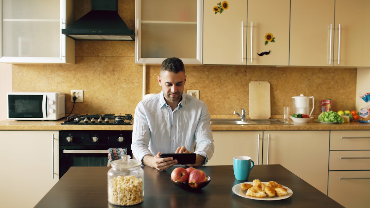 Men's nutrition and healthy lifestyle